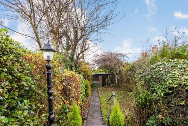 Another shot of the attractive back garden is our last look at the £140,000-plus property in Pinxton's West End. The big question now: is it for you?