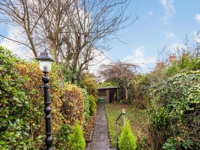 Another shot of the attractive back garden is our last look at the £140,000-plus property in Pinxton's West End. The big question now: is it for you?