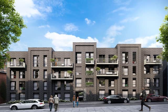 An artist impression of the new development