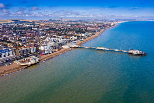 Worthing, in the South East, has a rate of 37.5% Delta Plus cases