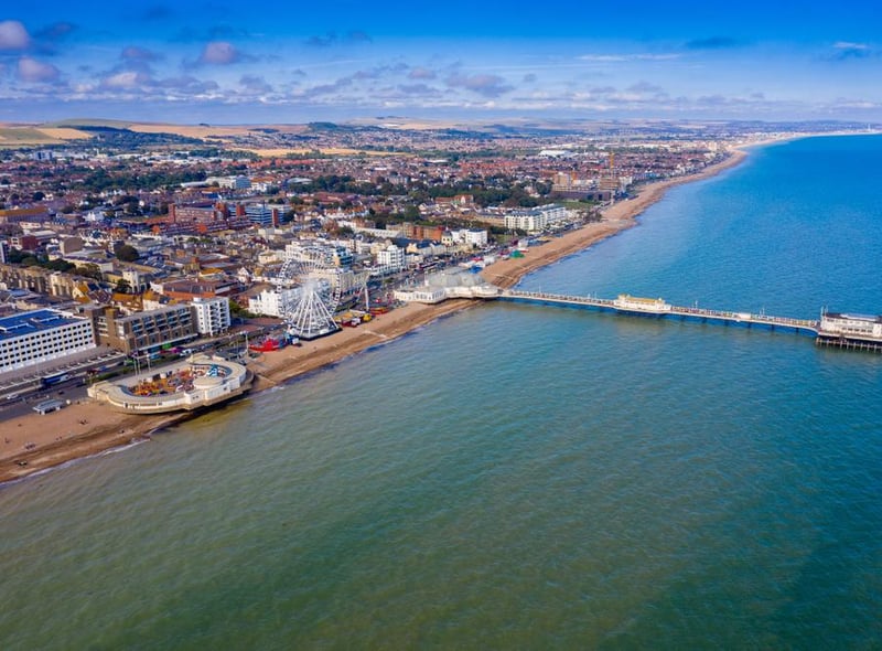 Worthing, in the South East, has a rate of 37.5% Delta Plus cases