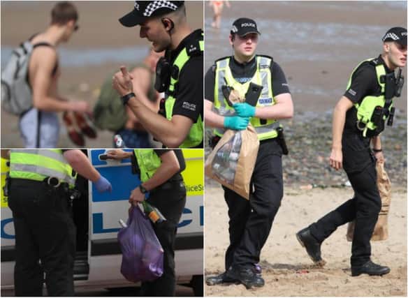 Police called to deal with 'large disturbance' at Portobello beach as Edinburgh swelters in mini-heatwave