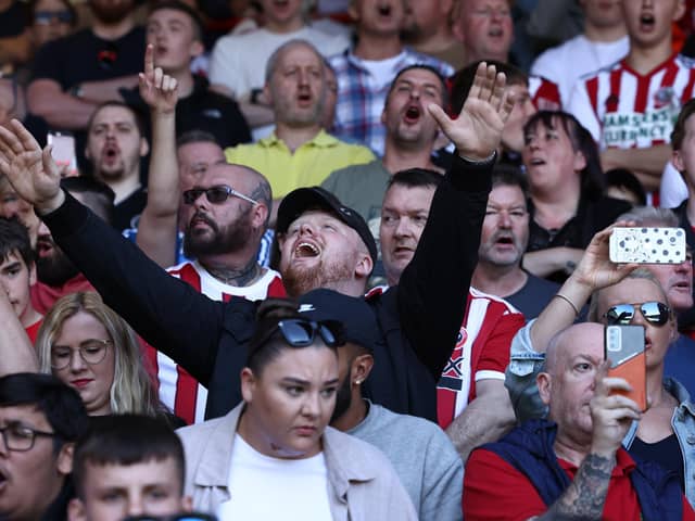 Sheffield United fans will be hoping to be celebrating a promotion at the end of the Championship season: Darren Staples / Sportimage