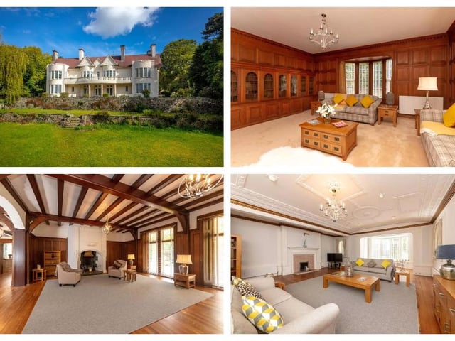 This wonderfully renovated 8 bedroom, Edwardian mansion is found in a secluded spot within Southwood and nearby the sought after coastal town of Troon. It boasts gardens surrounded by dense woodland and inside it features cornicing and exposed beams, giving it plenty of character. Set over three floors it measures approximately 8858sq ft.
On the market for 895,000 GBP