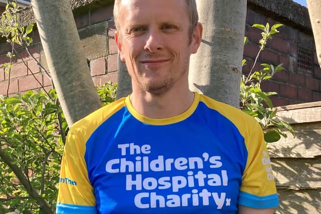 Mark Farnsworth is taking on the Sheffield 10K for The Children's Hospital Charity