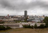 A view of the Sheffield skyline. Picture taken by Yorkshire Post Photographer Simon Hulme 1st September 2025