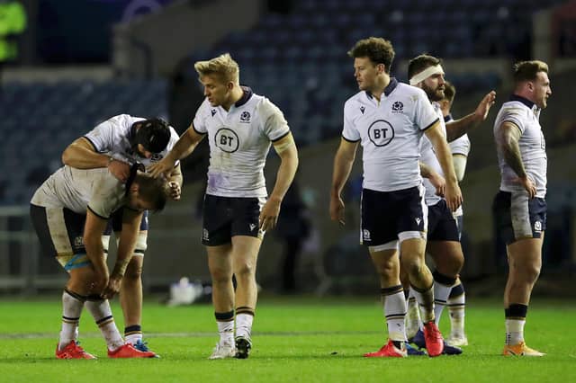 How Scotland's players rated against France.