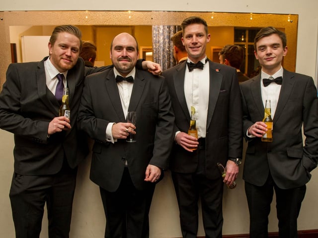 Tarrant Ellis, Mark Simpson, Giles Cleverley and Louis Ford of Syn-Star.