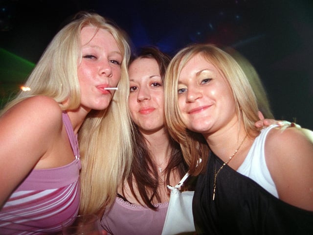 Laura, Kirsting and Hollie at The Leadmill