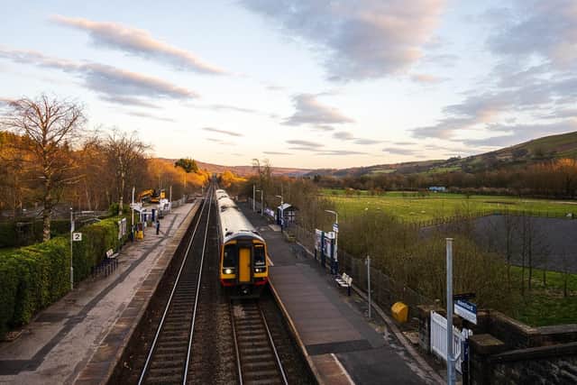 Work on a £145m rail reliability upgrade between Sheffield and Manchester will start next weekend. PIcture shows part of the line