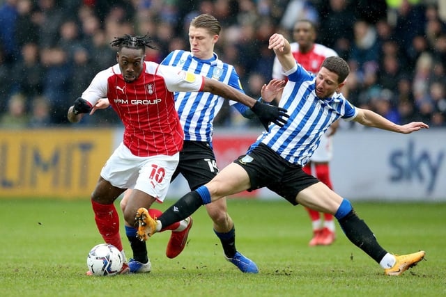 Sheffield Wednesday faced Rotherham United on Sunday afternoon. (Nigel French/PA Wire)