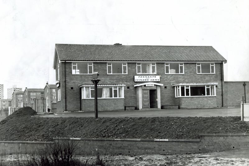 The Cutlers Arms public house, Gleadless Valley, Sheffield, in the 1960s