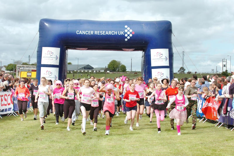 Dud you take park in the 2009 Race For Life held at Herrington Country Park?