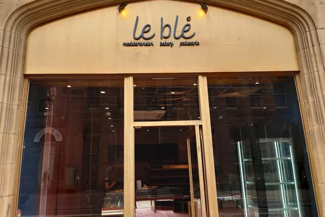 Le Ble has opened in Sheffield.