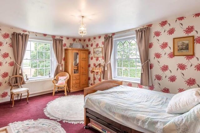 As we continue to feast our eyes on the bedrooms, it's worth reminding you that the house comes with an annexe. This has two bedrooms of its own.