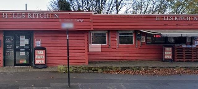 Hell's Kitchen Diner and Takeaway is a hidden gem on East Bank Road - there's an area where you can sit out to the right of this picture. It's recommended for its breakfast sandwich, complete with beans and hash browns
