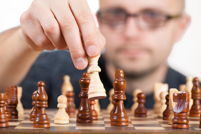 Teach you little genius how to play this game of strategy.