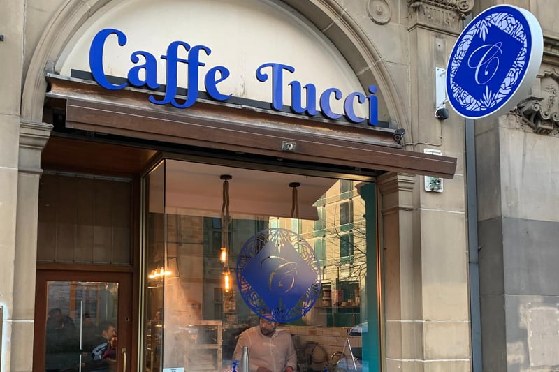 Caffe Tucci, at 49 Surrey Street, Sheffield city centre, was handed a four-out-of-five rating after an inspection on March 2.