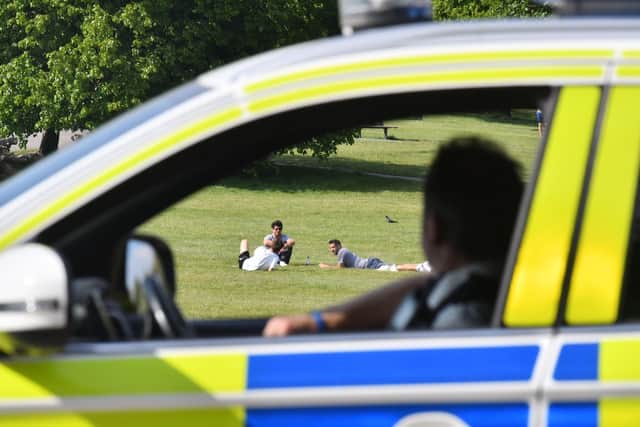 British Prime Minister Boris Johnson told senior ministers on May 7 the government would adopt "maximum caution" as it moves towards a relaxation of lockdown measures imposed to combat the coronavirus outbreak. (Photo by JUSTIN TALLIS / AFP) (Photo by JUSTIN TALLIS/AFP via Getty Images)