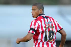 Lyle Taylor  in his Blades days. © BLADES SPORTS PHOTOGRAPHY