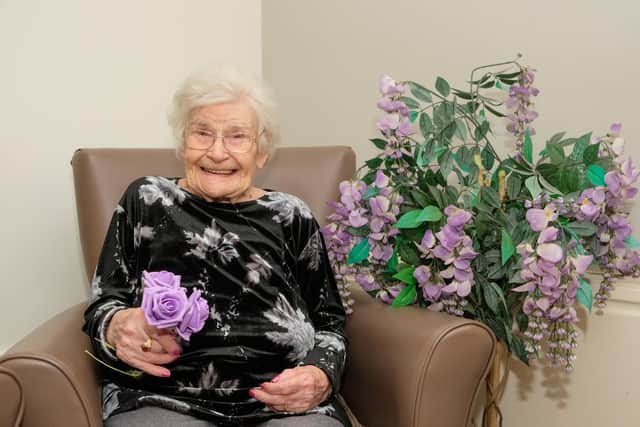 Edith Laycock, who grew up Sheffield's Manor estate and worked in the cutlery industry from the age of 14, is due to celebrate her 106th birthday on November 27