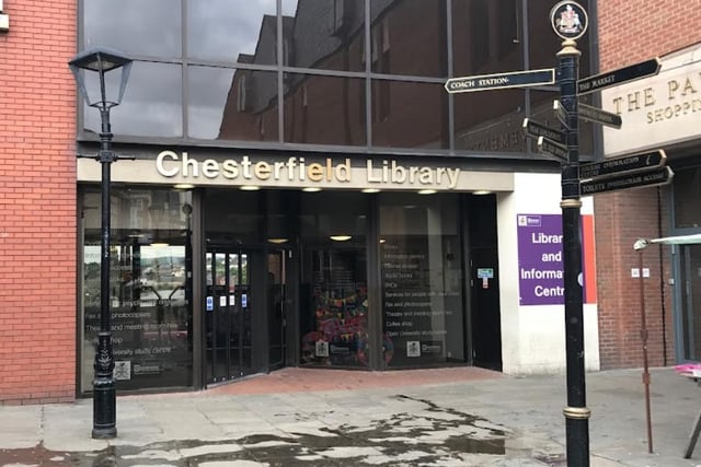 Chesterfield Library, New Beetwell Street, S40 1QN.