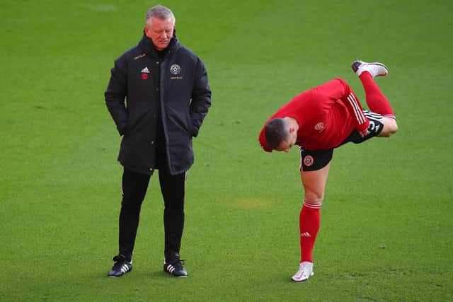 Sheffield United manager Chris Wilder values Phil Jagielka's input on and off the pitch: Simon Bellis/Sportimage