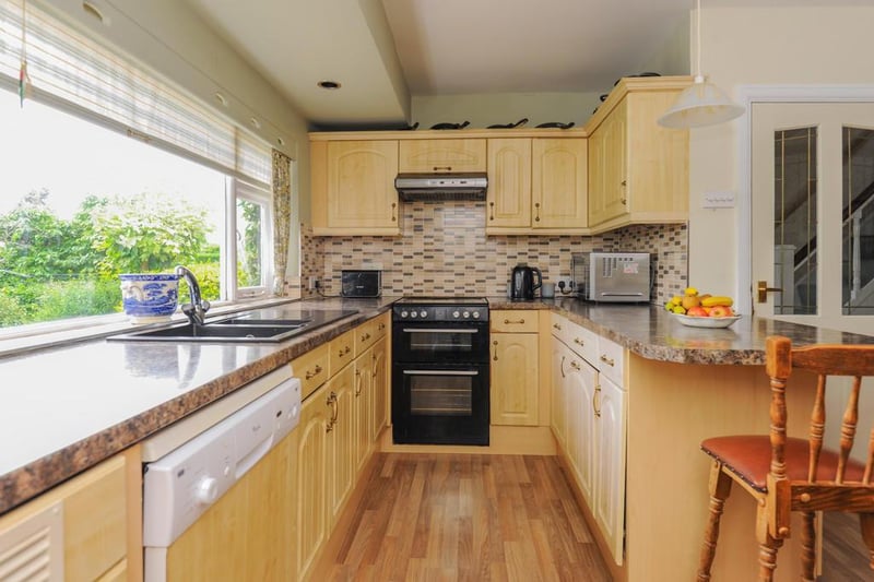 The home features a fitted kitchen.