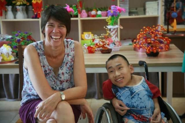 Alison Kennedy is from Woodseats works at the children's home in Hengyang, China as a physiotherapist.