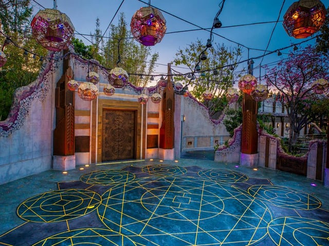 A view of Ancient Sanctum in Avengers Campus. Picture: Christian Thompson/Disneyland Resort via Getty Images