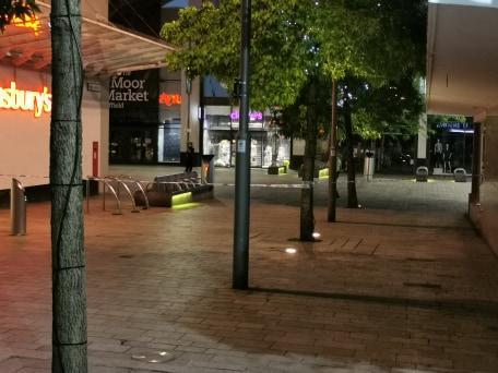 Two 17-year-old boys were treated for stab wounds in hospital after a knife attack on The Moor, Sheffield city centre, on Saturday, June 6