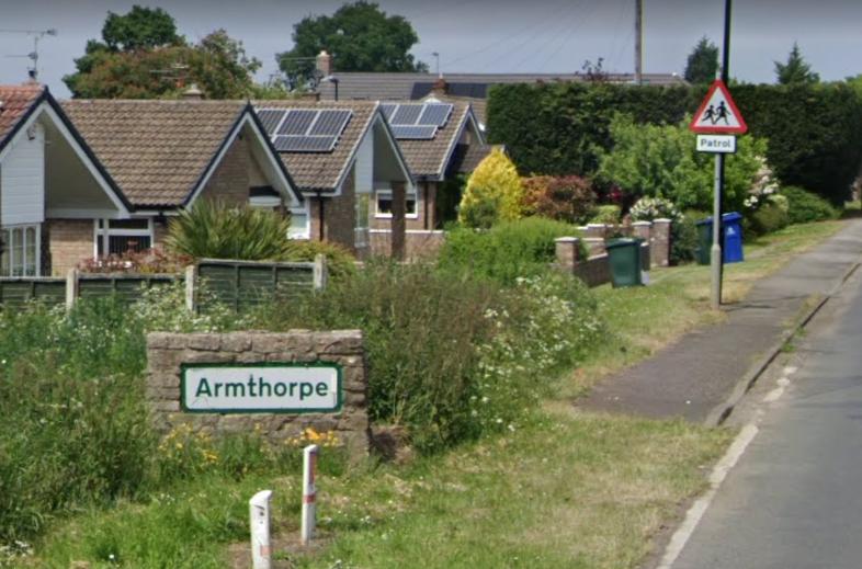 Armthorpe South has seen rates of positive Covid cases fall by 25%, from 75.6 to 56.7