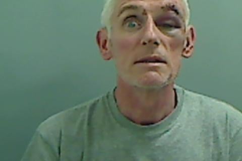 Lynch, 53, of Admiral Way, Hartlepool, was jailed for three years and one month after admitting committing robbery at Hartlepool Marina on June 8.