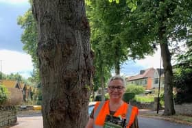 Sarah Deakin, tree warden for Meersbrook and Heeley