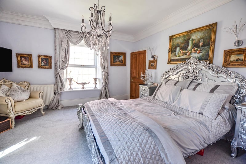 This double bedroom has plenty of space and continues the theme of a beautifully maintained property.