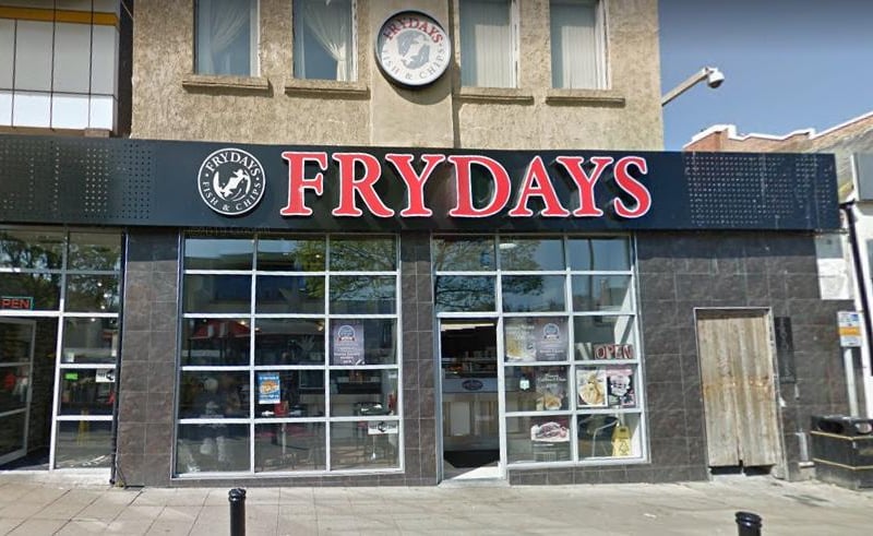 Frydays Fish Bar and Grill, on Smithy Street, has a rating of 4.7 from 357 reviews.