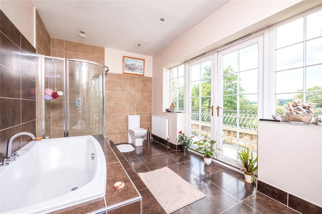 Two bedrooms share a Jack and Jill bathroom, while the principal bedrooms boasts its own stylish en-suite which opens out onto a Juliet balcony with fantastic views over the river.