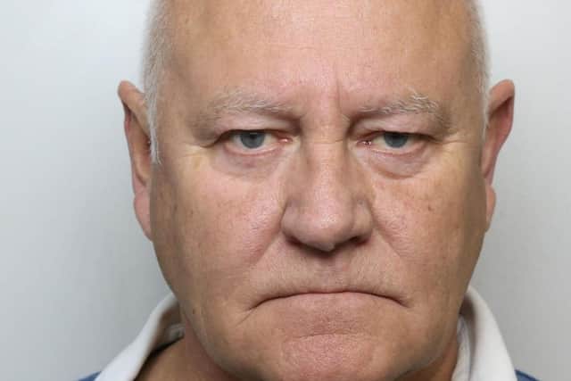 Hugh Galashan, 62, of Fallowfield Gardens in Bradford, was sentenced at Bradford Crown Court after previously being found guilty of 13 counts of arranging or facilitating the commission of a child sexual offence. He was arrested in Sheffield following a police sting operation