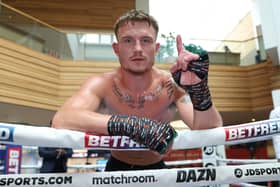 Sheffield's Dalton Smith is heading for a European title shot: Mark Robinson Matchroom Boxing