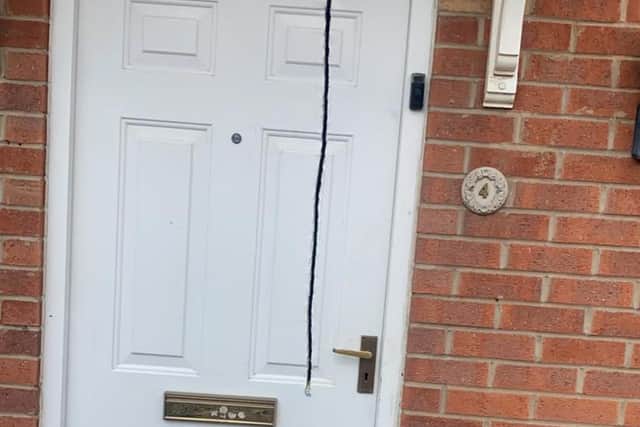 A teacher's house in Sheffield was raided by police officers looking for guns and ammunition