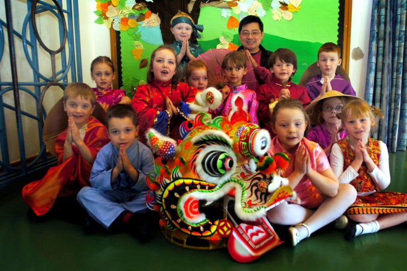 Teamwork paid dividends for these students in 2009 when they dressed up for Chinese Day and created some wonderful artwork. Does this bring back great memories?