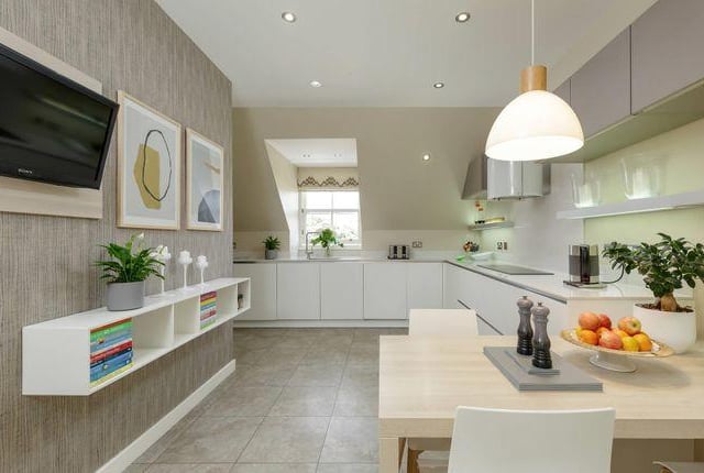 The kitchen has been remodelled and offers a contemporary design, with plenty of storage and high quality fixtures and fittings.