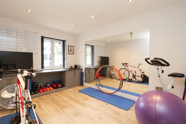 This room has been marked as a gym or office on the floorplan, meaning it is a versatile space which can be utilised however pleased.