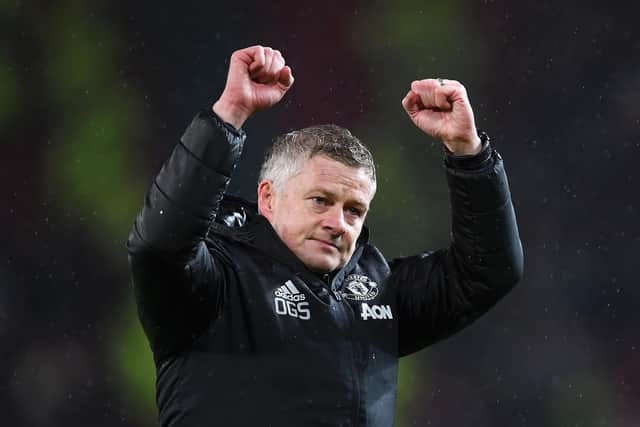 Ole Gunnar Solskjaer, the manager of Manchester United: Laurence Griffiths/Getty Images
