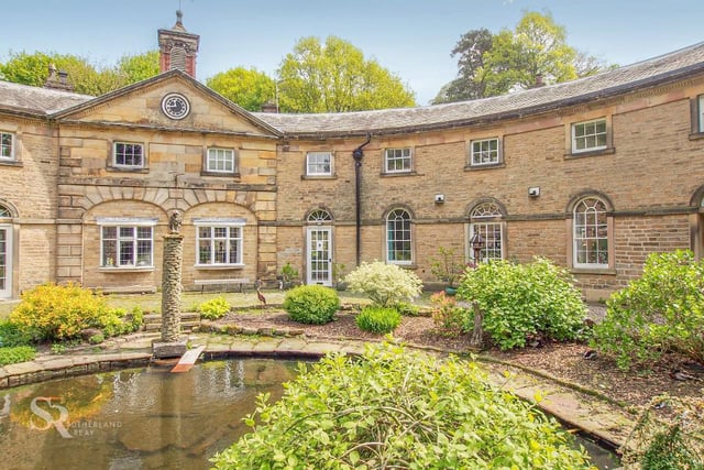 Unique three bedroom home with clock tower, heated swimming pool and sauna located within the beautiful Peak National Park. This incredible Grade II listed property was built circa 1820 as stables for the Park Hall Estate and was converted in the 1930's. Marketed by Sutherland Reay, 01663 636000.