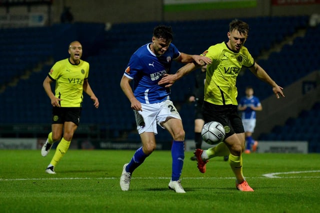 Like Weston, he was passenger. For me, midfield is where Chesterfield lost the game last night.