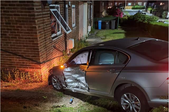 Crash in Sheffield - Credit: Wayne Patrick Walker