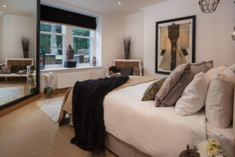 The bedrooms are decorated in a contemporary style to a high finish.