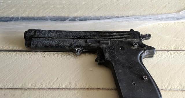 A firearm seized by South Yorkshire Police (archive picture)