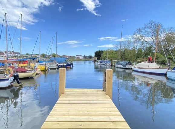 The house has exclusive use of a private jetty, if you are interested in the nautical lifestyle. Imagine being able to sing sea shanties on your private jetty!